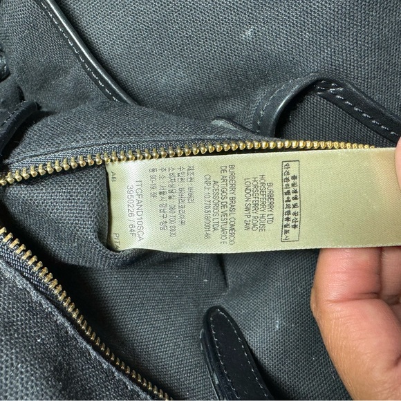 USED Burberry Medium Milverton Plaid Satchel - Picture 5 of 7